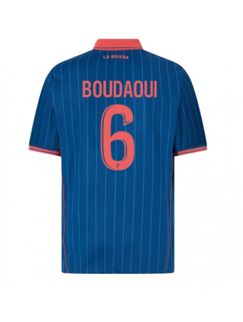 OGC Nice Hicham Boudaoui #6 Replika Tredje Kläder 2025-26 Kortärmad OGC Nice Hicham Boudaoui #6 Replika Tredje Kläder 2025-26 Kortärmad
